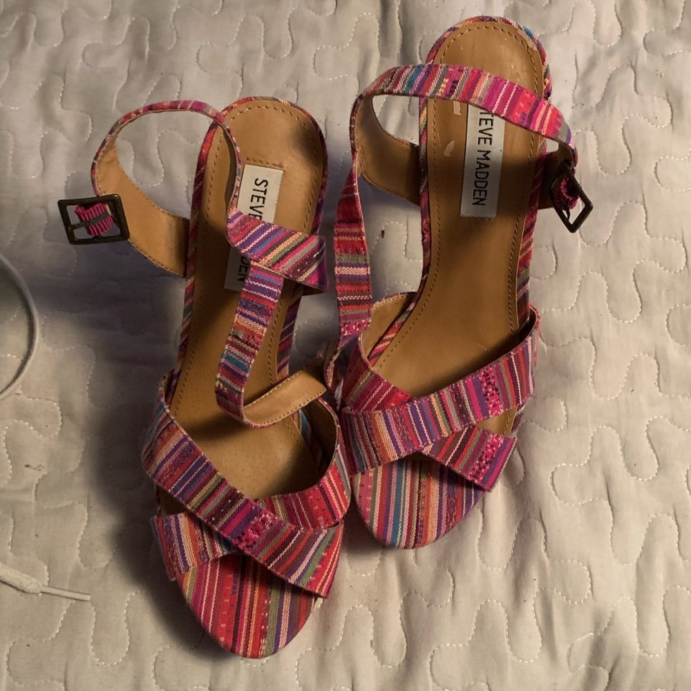 Steve Madden Patterned Heels